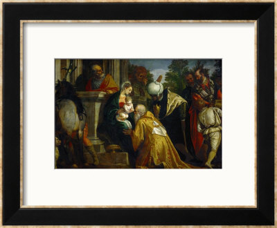 Adoration Of The Three Magi by Paolo Veronese Pricing Limited Edition Print image