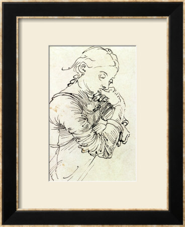 My Agnes, Durer's Wife Depicted As A Girl, 1495 by Albrecht Dürer Pricing Limited Edition Print image