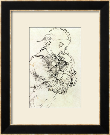 My Agnes, Durer's Wife Depicted As A Girl, 1495 by Albrecht Durer Pricing Limited Edition Print image