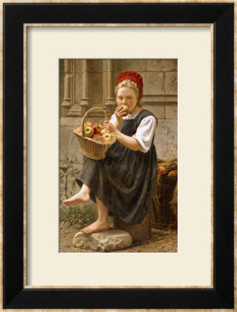The Apple Girl by Charles-Victor Thirion Pricing Limited Edition Print image