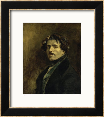 Portrait De L'artiste by Eugene Delacroix Pricing Limited Edition Print image