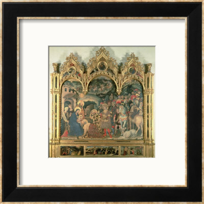 Adoration Of The Magi by Gentile Da Fabriano Pricing Limited Edition Print image