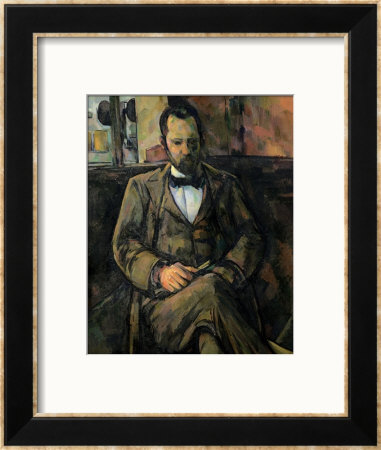 Portrait Of Ambroise Vollard, 1899 by Paul Cezanne Pricing Limited Edition Print image