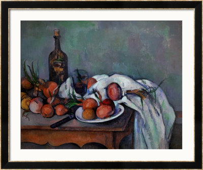 Still Life With Onions, 1895 by Paul Cézanne Pricing Limited Edition Print image