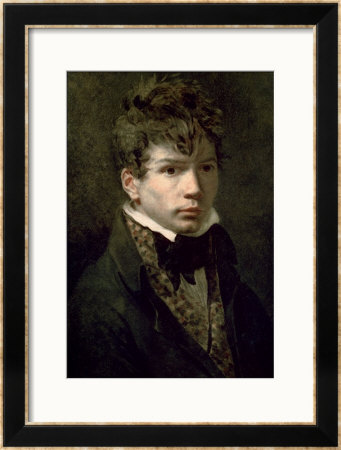 Portrait Of The Young Ingres 1790S by Jacques-Louis David Pricing Limited Edition Print image