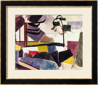 Unfinished Landscape With Tree Branches by Roger De La Fresnaye Pricing Limited Edition Print image