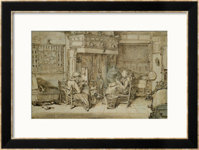 Dutch Interior, 1617 by Willem Pietersz Buytewech Pricing Limited Edition Print image