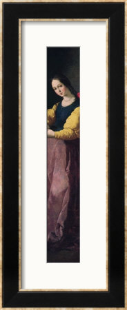 St. Agatha by Francisco De Zurbarán Pricing Limited Edition Print image