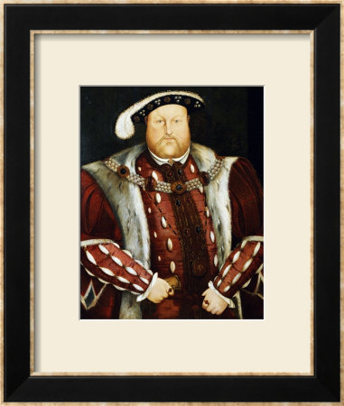 Portrait Of King Henry Viii by Hans Holbein The Younger Pricing Limited Edition Print image