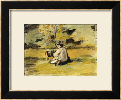 A Painter At Work by Paul Cezanne Pricing Limited Edition Print image