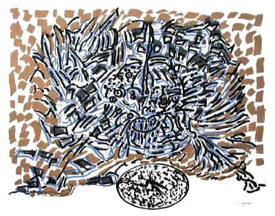 Huitres Malpeque by Jean-Paul Riopelle Pricing Limited Edition Print image