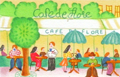 Paris, Cafe De Flore by Valerie Hermant Pricing Limited Edition Print image