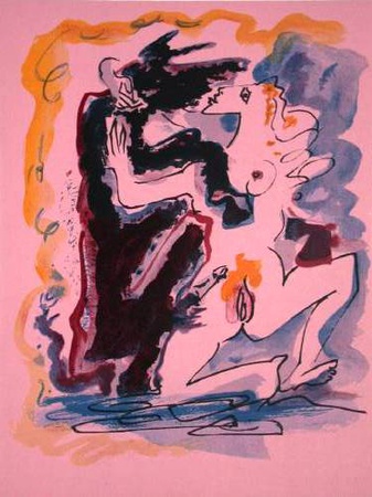 Dessin Erotique Ii by Andre Masson Pricing Limited Edition Print image