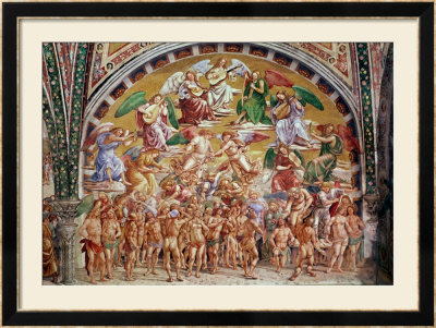 The Calling Of The Chosen To Heaven by Luca Signorelli Pricing Limited Edition Print image