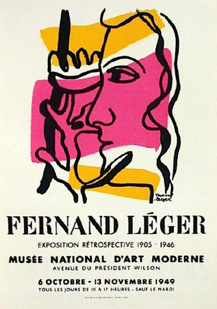Af 1949 - Musée National D'art Moderne by Fernand Leger Pricing Limited Edition Print image