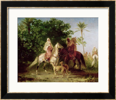 Departing For The Hunt by Eugene Fromentin Pricing Limited Edition Print image
