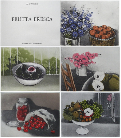 Frutta Fresca (Album De 5 Gravures) by Annapia Antonini Pricing Limited Edition Print image