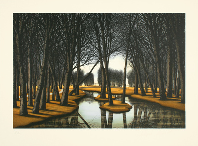 Le Pont Sur La Rivière by Jacques Deperthes Pricing Limited Edition Print image