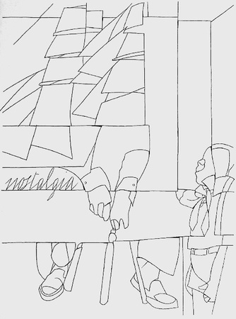 Collecting Nostalgia by Valerio Adami Pricing Limited Edition Print image
