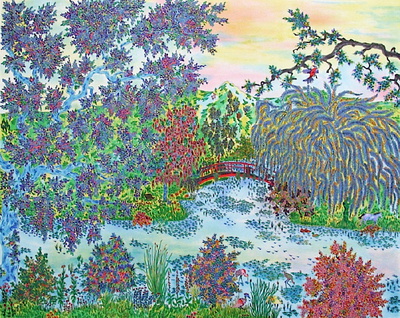 Le Jardin Japonais by Michel Loeb Pricing Limited Edition Print image
