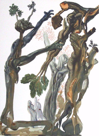 Dc Enfer 13 - La Forêt Des Suicidés by Salvador Dalí Pricing Limited Edition Print image