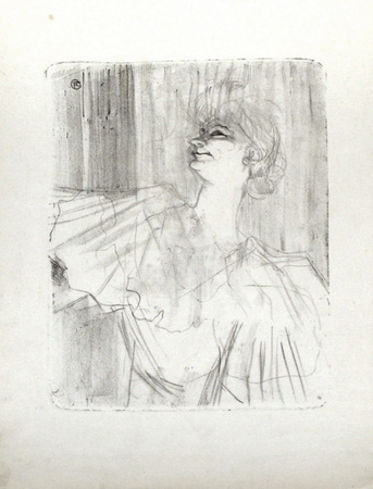 Yvette Guilbert À Ménilmontant by Henri De Toulouse-Lautrec Pricing Limited Edition Print image