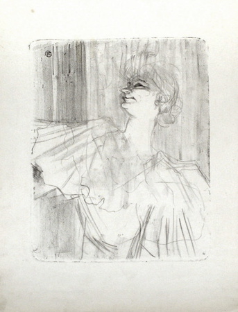 Yvette Guilbert A Menilmontant by Henri De Toulouse-Lautrec Pricing Limited Edition Print image