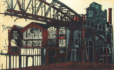 Paysage Industriel by Josef Martin Schibli Pricing Limited Edition Print image