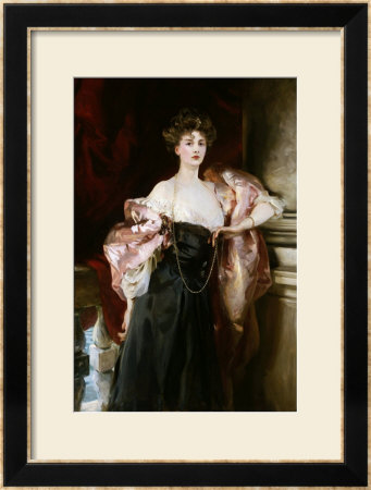 Portrait Of Lady Helen Vincent, Viscountess D'abernon, 1904 by Soren Emil Carlsen Pricing Limited Edition Print image