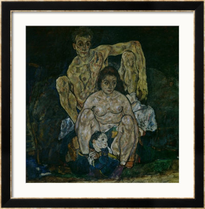 Family, 1918 by Egon Schiele Pricing Limited Edition Print image