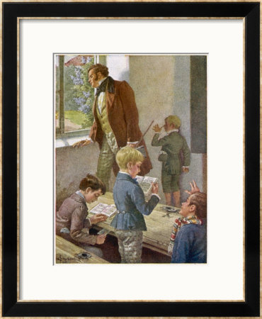 Franz Schubert Austrian Musician Working As A Schoolteacher by H. Schubert Pricing Limited Edition Print image