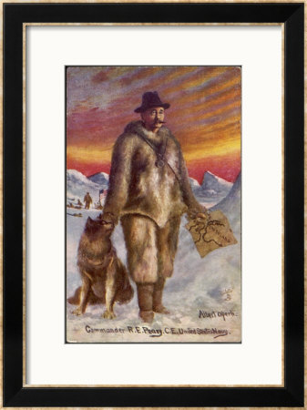 Robert Edwin Peary American Explorer by Albert Operti Pricing Limited Edition Print image