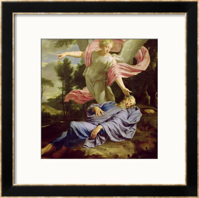 The Dream Of Elijah, 1650-55 by Philippe De Champaigne Pricing Limited Edition Print image