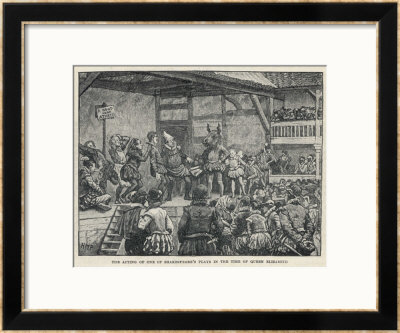 Performance Of Shakespeare's Midsummer Night's Dream In An Elizabethan Playhouse by H.M. Paget Pricing Limited Edition Print image