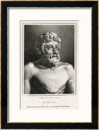 Aesop Author Of Fables by Julien Pricing Limited Edition Print image