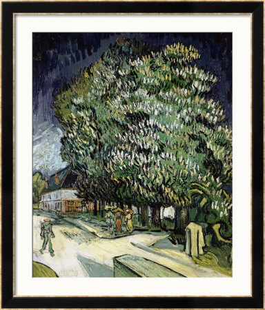 Chestnut Trees In Blossom by Vincent Van Gogh Pricing Limited Edition Print image