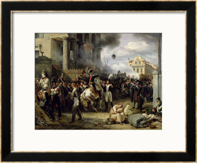 The Gate At Clichy During The Defence Of Paris, 30Th March 1814, 1820 by Horace Vernet Pricing Limited Edition Print image