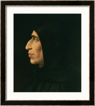 Portrait Of Savonarola by Fra Bartolommeo Pricing Limited Edition Print image
