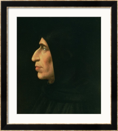 Portrait Of Savonarola by Fra Bartolommeo Pricing Limited Edition Print image