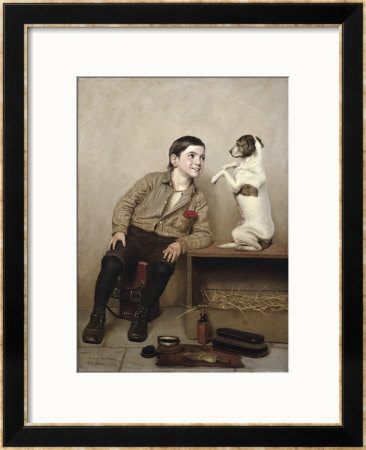 Begging by John George Brown Pricing Limited Edition Print image