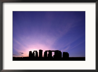 Stonehenge Ancient Monument, Wiltshire, Uk by Tony Howell Pricing Limited Edition Print image
