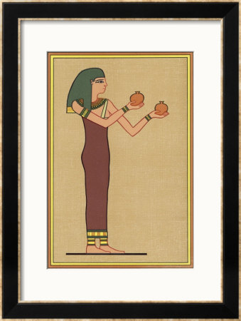 The Provider Of Food For The Living And The Dead, She Holds Two Pots To Prove It by E.A. Wallis Budge Pricing Limited Edition Print image