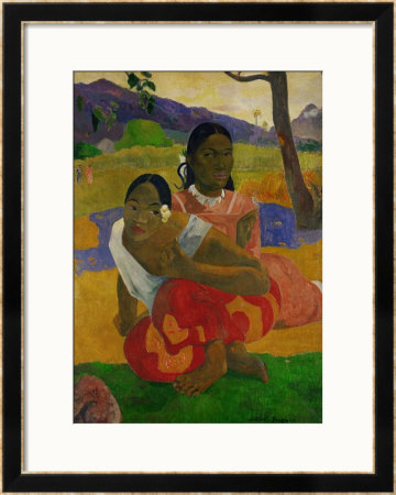 Nafea Faaipolpo (When Are You Getting Married?) by Paul Gauguin Pricing Limited Edition Print image