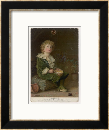 Pears Soap, Millais Famous Bubbles by John Everett Millais Pricing Limited Edition Print image