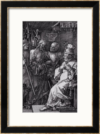 Christ Before Caiaphas, 1512 by Albrecht Dürer Pricing Limited Edition Print image