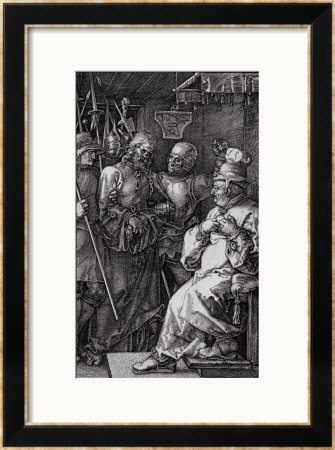 Christ Before Caiaphas, 1512 by Albrecht Durer Pricing Limited Edition Print image
