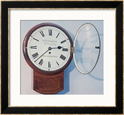 Trunk Dial Clock, London, 1850 by James Bannister Pricing Limited Edition Print image