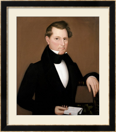 Captain Cox, Circa 1836 by Ammi Phillips Pricing Limited Edition Print image