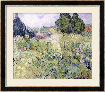 Mademoiselle Gachet In Her Garden At Auvers-Sur-Oise, C.1890 by Vincent Van Gogh Pricing Limited Edition Print image