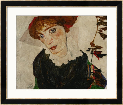 Portrait Of Wally, 1912 by Egon Schiele Pricing Limited Edition Print image